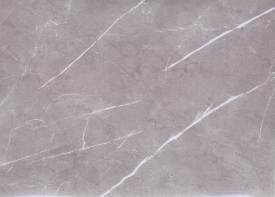 Grey Marble High Gloss PVC Film For MDF Wall Panel