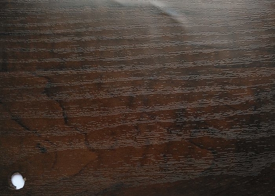 Three Dimensional Wood Grain Pvc Film For Interior Surface Decoration