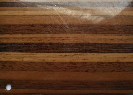 Waterproof Wood Grain PVC Decorative Film For MDF Board Lamination