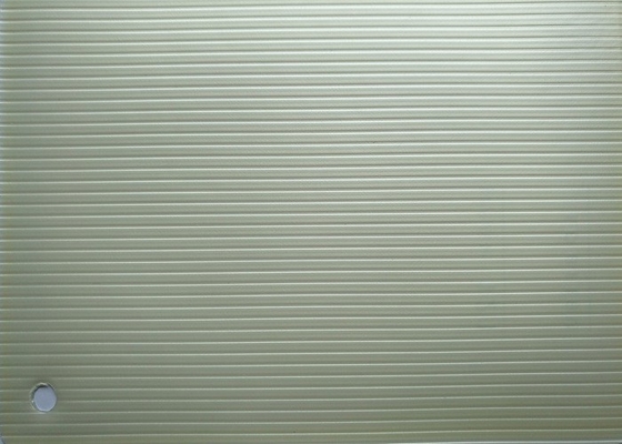 White Color Embossed PVC Decorative Film Three Dimensional Effect Hot Lamination