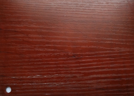 Wood Grain PVC Membrane Foil For Furniture MDF Doors Cabinets Embossed