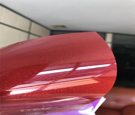 High Gloss Metallic Pvc Film For Interior Cabinet Door Decoration
