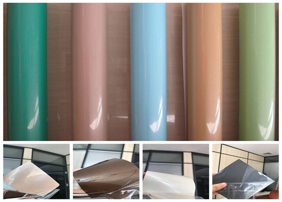 0.2mm High Gloss Pvc Film For Furniture Main Gate Kitchen Wall Living Room