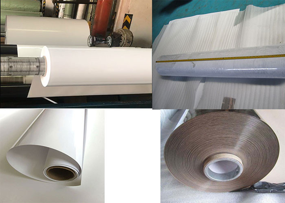 White Membrane Pressed Pvc Foil For Furniture