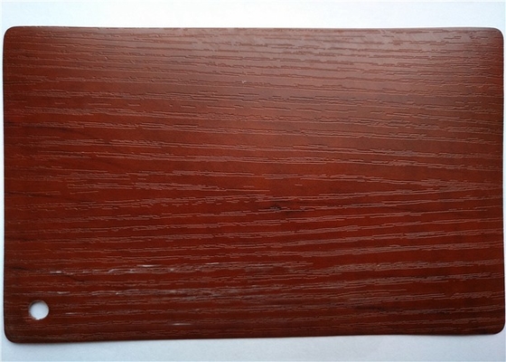 Waterproof Pvc Foil For Membrane Press Vacuum Red Rosewood 500m Roll