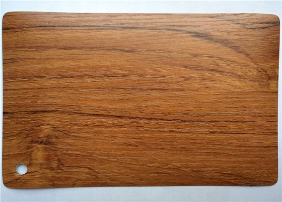 Golden Oak Wood Grain Pvc Membrane Foil For Doors Kitchen Cabinet
