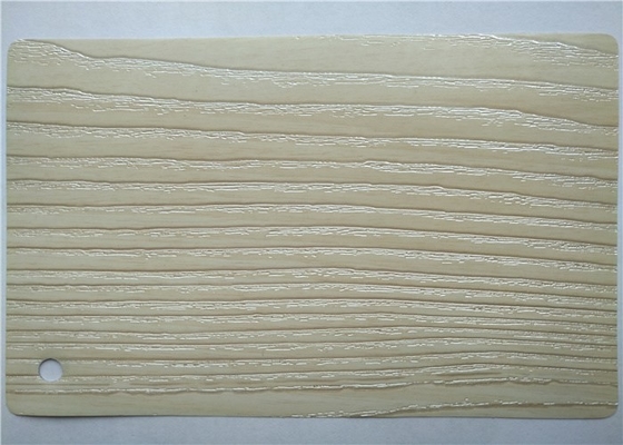 White PVC 3D Membrane Foil Kitchen Cabinet Doors Deep Embossed