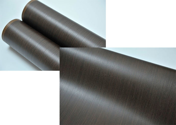 Foshan Custom Wood Grain PVC Decorative Foil For Membrane Doors