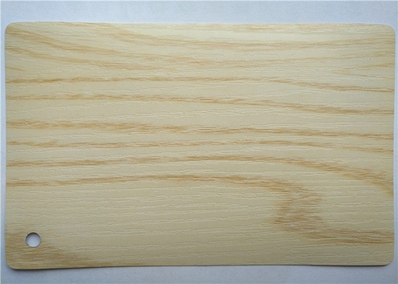 8 Mil Wood Grain Pvc Film Decor For Furniture Board