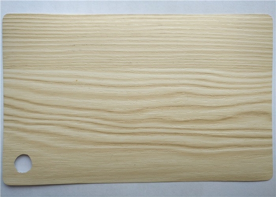 8 Mil Wood Grain Pvc Film Decor For Furniture Board