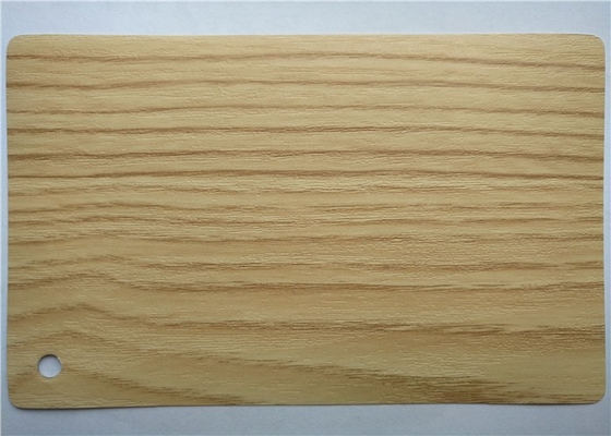Vacuum Press PVC Decorative Foil For Kitchen Cabinets Covered Wood