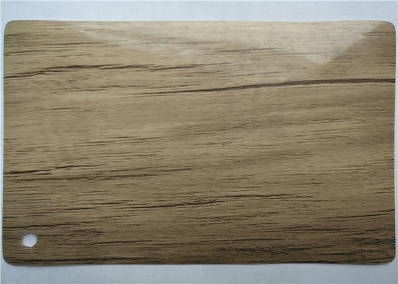 Door PVC Membrane Film Foil High Gloss Wood Grain Vacuum