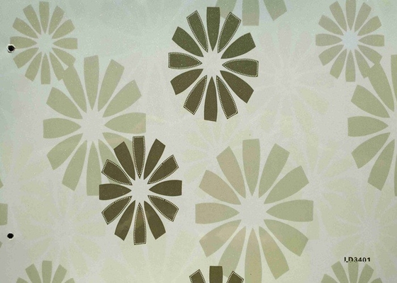High Gloss Custom Decorative PVC Interior Film For Flat Lamination