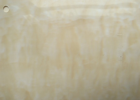 Beige Color PVC Decorative Film Marble Effect For Table Top Surface Covering