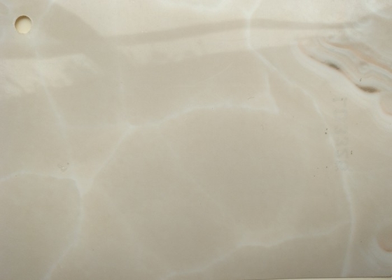 Beige Color PVC Decorative Film Marble Effect For Table Top Surface Covering