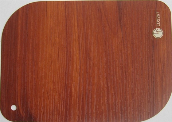 WPC PVC Decorative Foil Wrapped Doors Aluminmum Profile 500m Roll