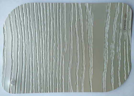 Grey PVC Lamination Sheets 3D Embossed Furniture Cover 0.30mm