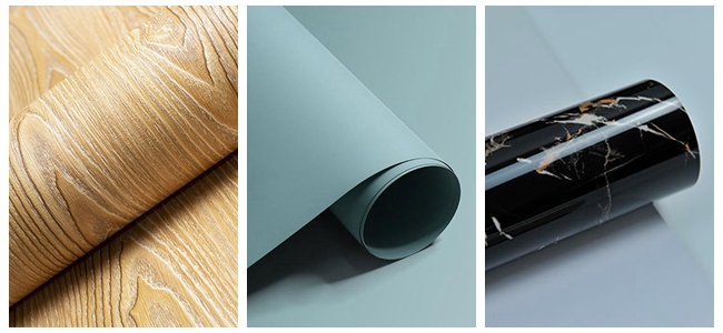 Super Matte Beige Solid Color Pvc Foil For Furniture Door Decoration